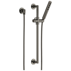 Brizo Odin Barra Deslizante con Regadera de Mano H2Okinetic® — Ónix Negro Brilliance