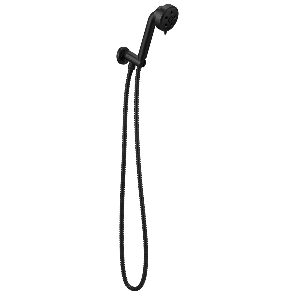 Brizo Litze Regadera de Mano de Pared H2Okinetic® — Negro Mate