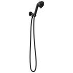 Brizo Litze Regadera de Mano de Pared H2Okinetic® — Negro Mate