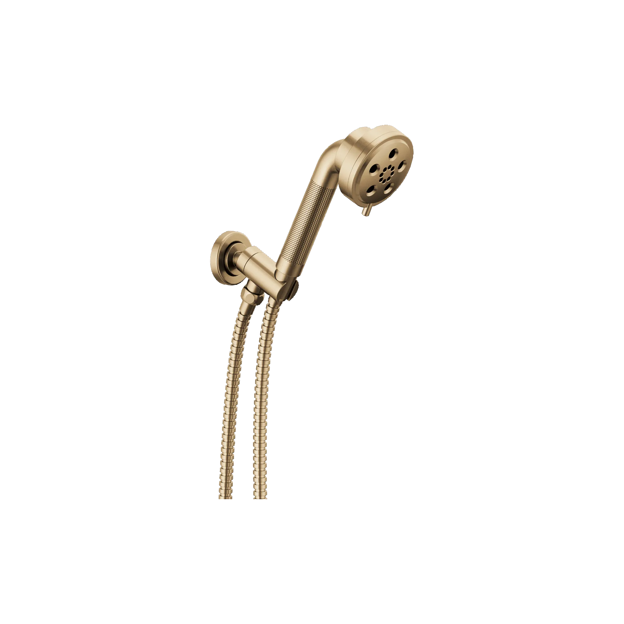 Brizo Litze Regadera de Mano de Pared H2Okinetic® — Oro Luxe