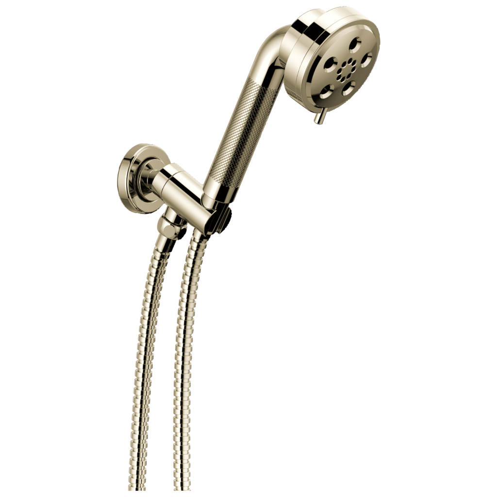 Brizo Litze Regadera de Mano de Pared H2Okinetic® — Níquel Pulido