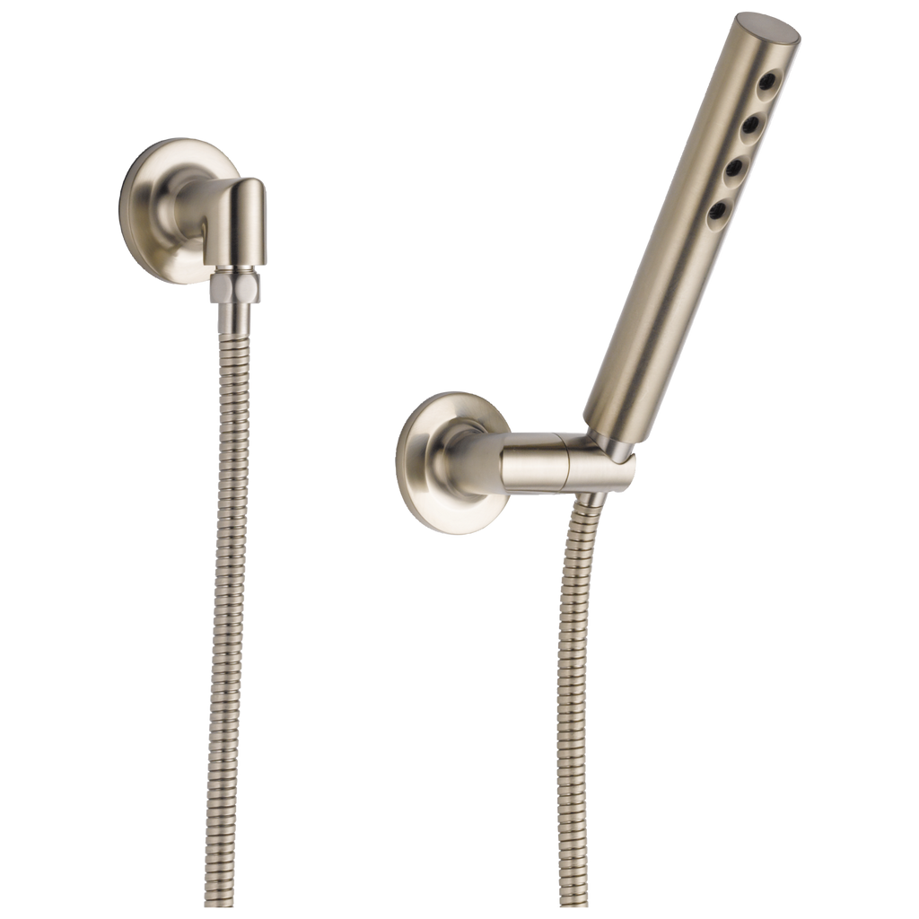 Brizo Odin Regadera de Mano de Pared H2Okinetic® — Níquel Cepillado