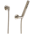 Brizo Odin Regadera de Mano de Pared H2Okinetic® — Níquel Cepillado