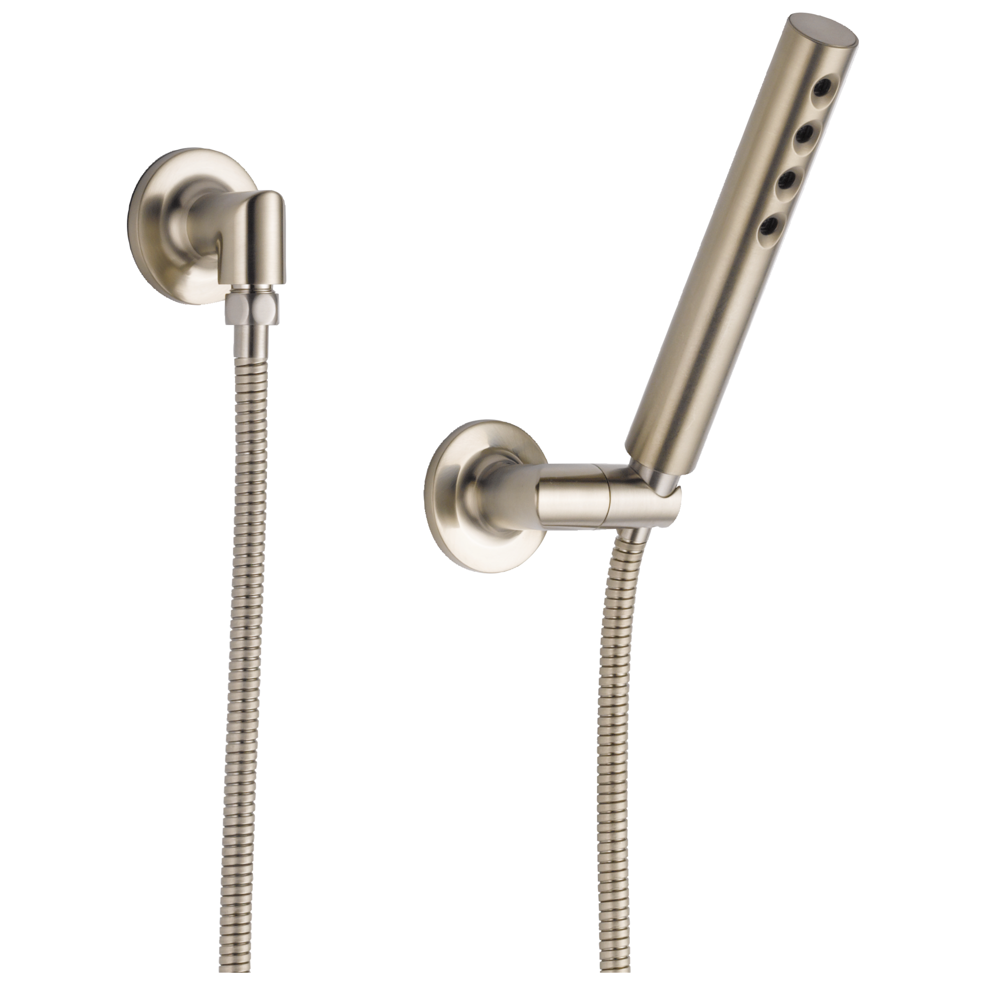 Brizo Odin Regadera de Mano de Pared H2Okinetic® — Níquel Cepillado