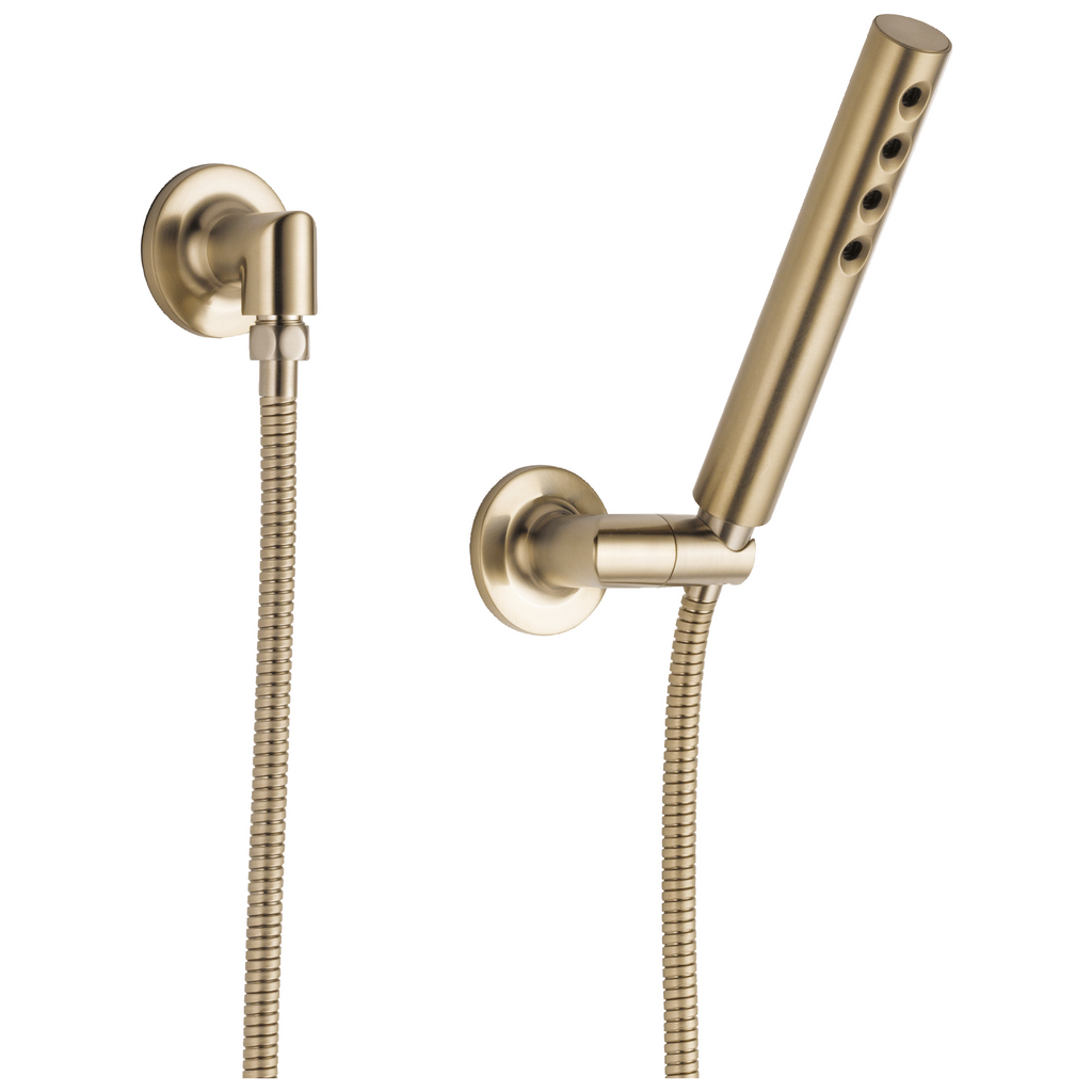 Brizo Odin Regadera de Mano de Pared H2Okinetic® — Oro Luxe