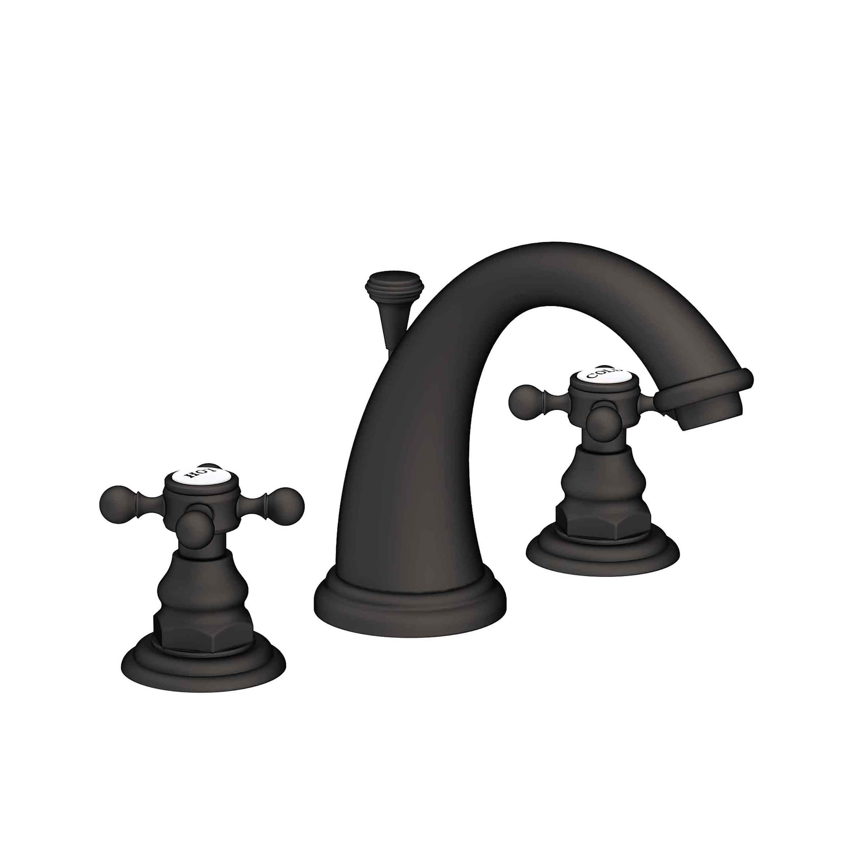 Newport Brass Astor 890 — vista de producto — Negro Mate