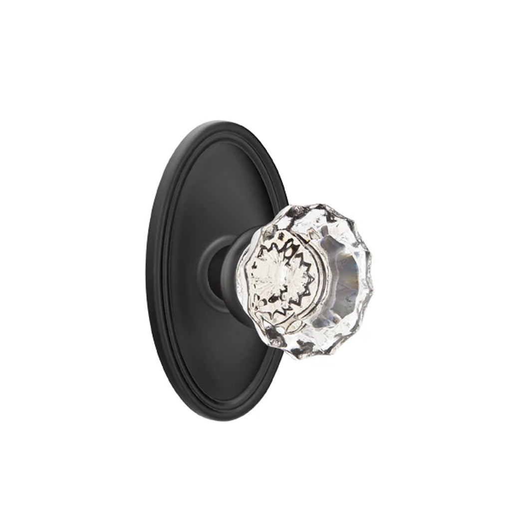 Negro Mate · Oval Rosette