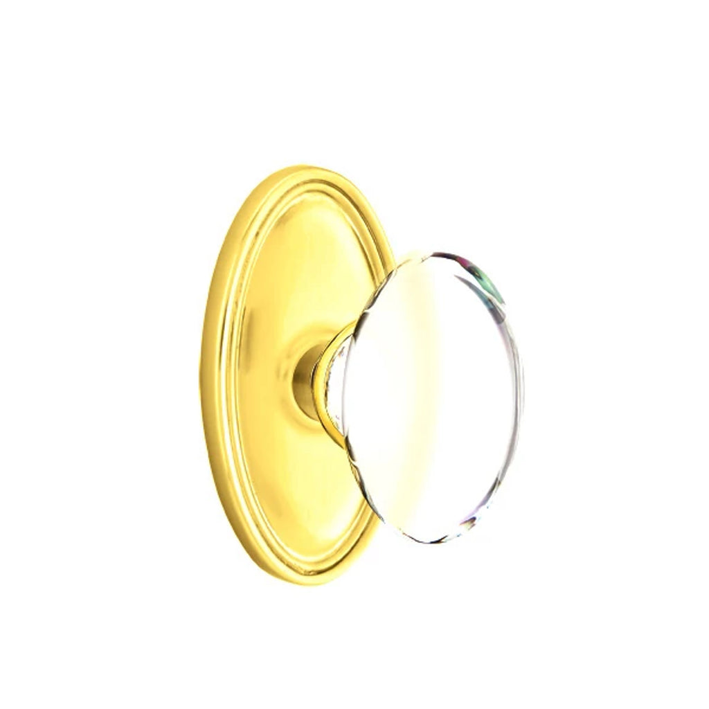 Latón sin Laca · Oval Rosette