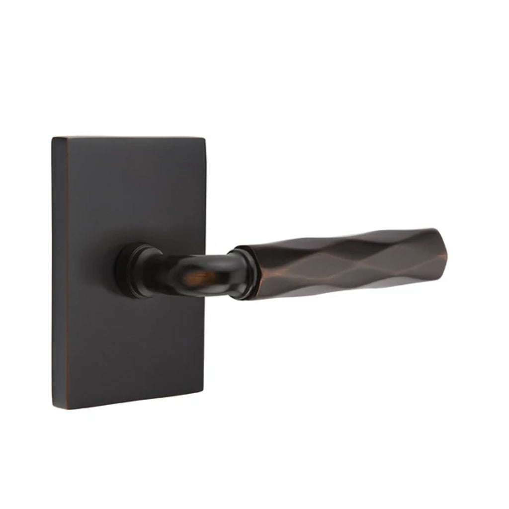 Bronce Aceitado · Modern Rectangular Rosette