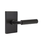 Negro Mate · Modern Rectangular Rosette