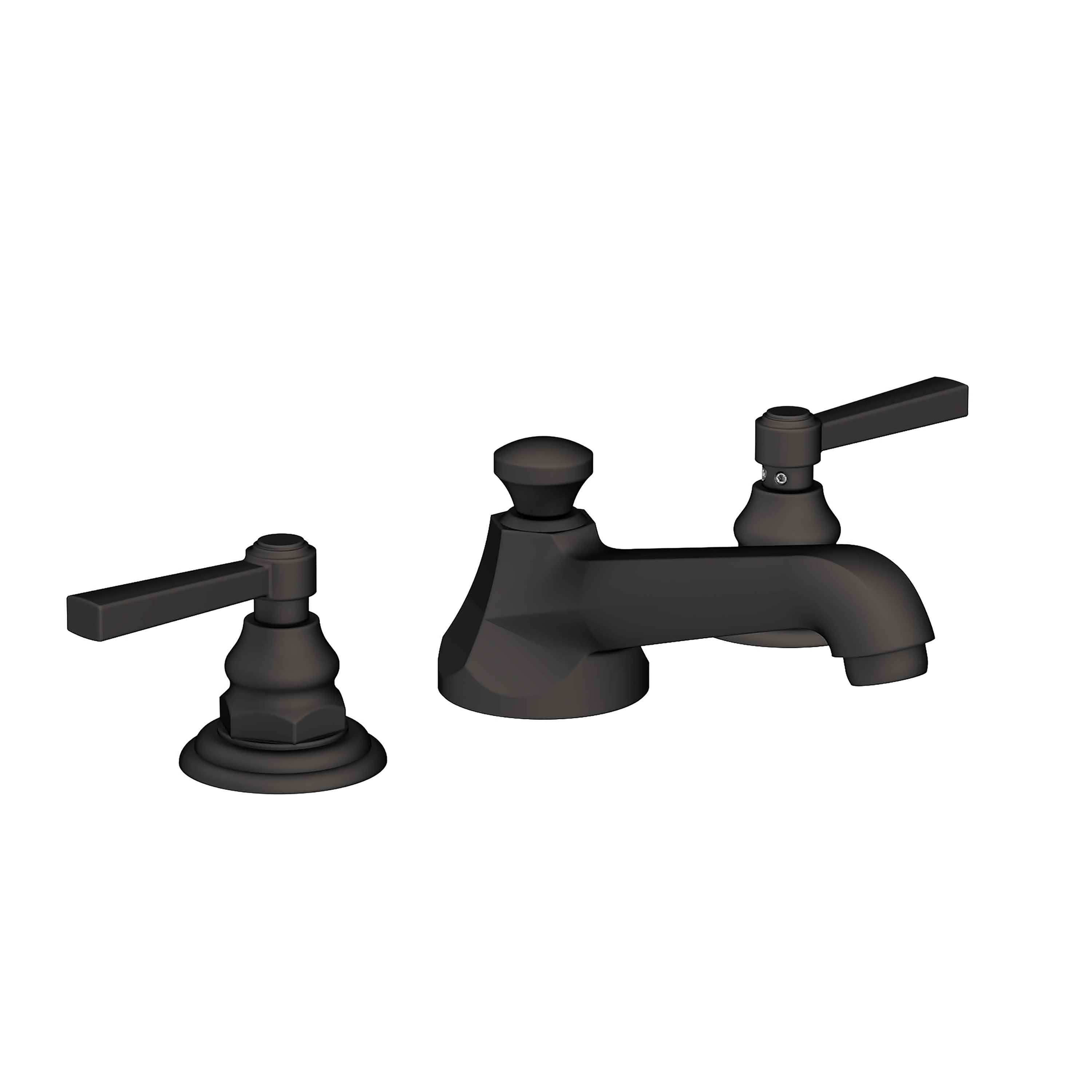 Newport Brass Astor 910 — vista de producto — Negro Mate