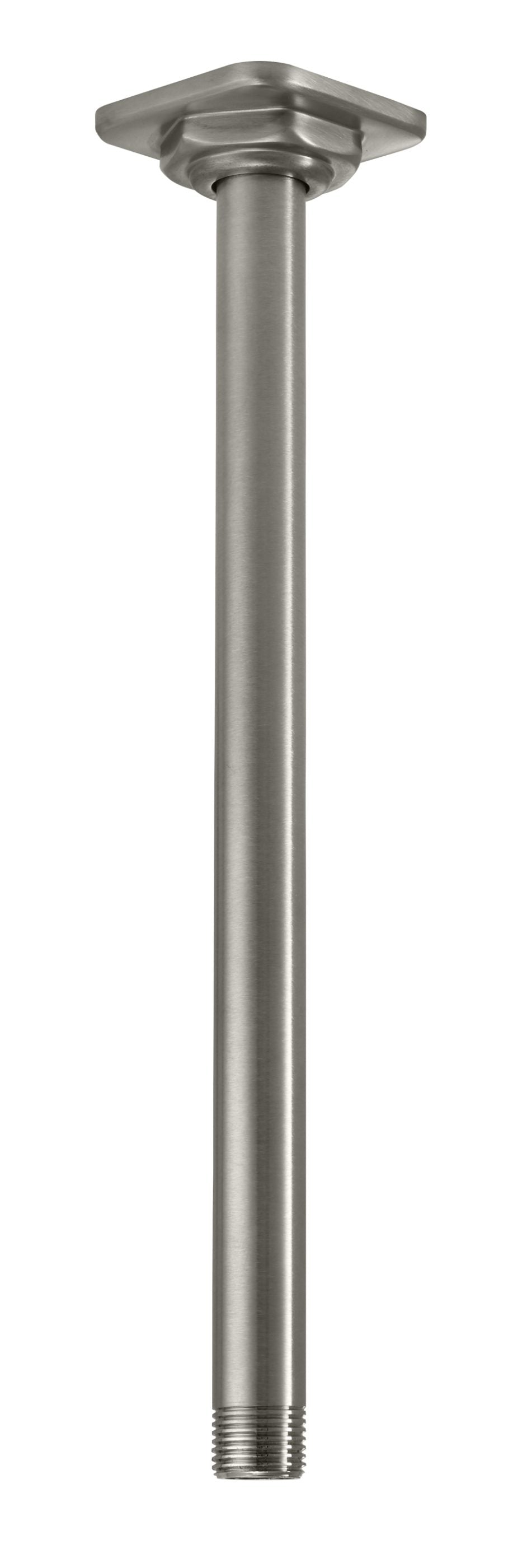 California Faucets Steampunk Bay Brazo de Regadera de Techo - Base Quad
