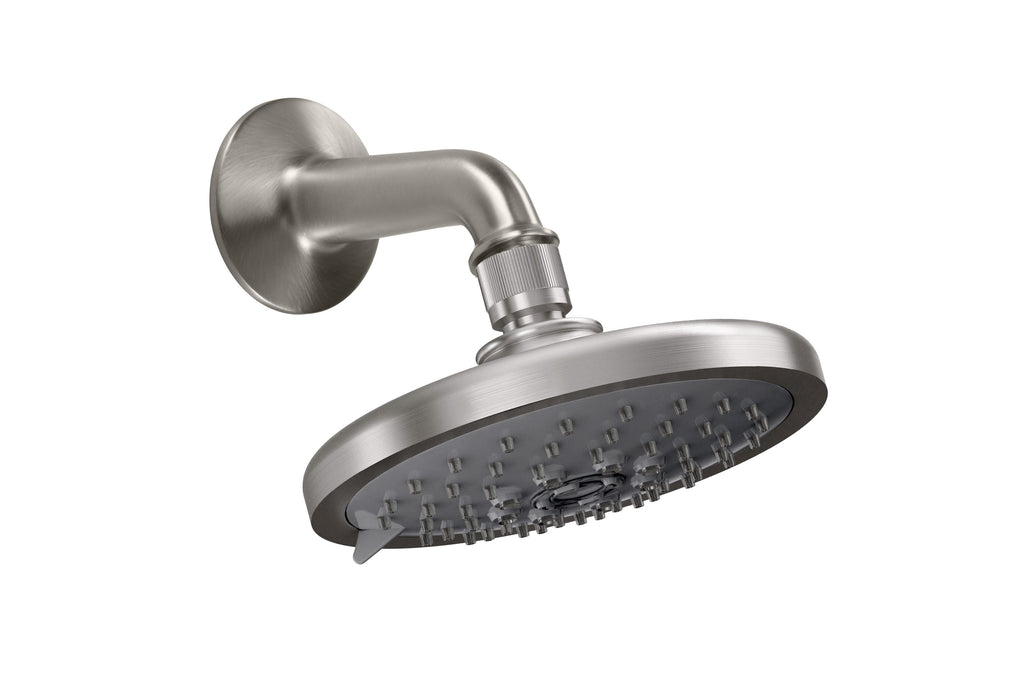 California Faucets Kit de Regadera de 5-5/8" Christopher Grubb: Trousdale - Níquel Satinado