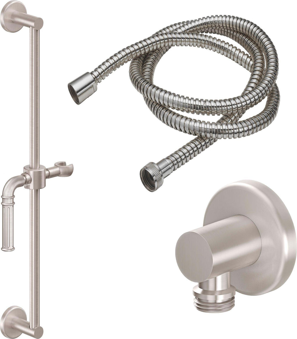 California Faucets Trousdale Kit de Regadera de Mano de Barra Deslizante