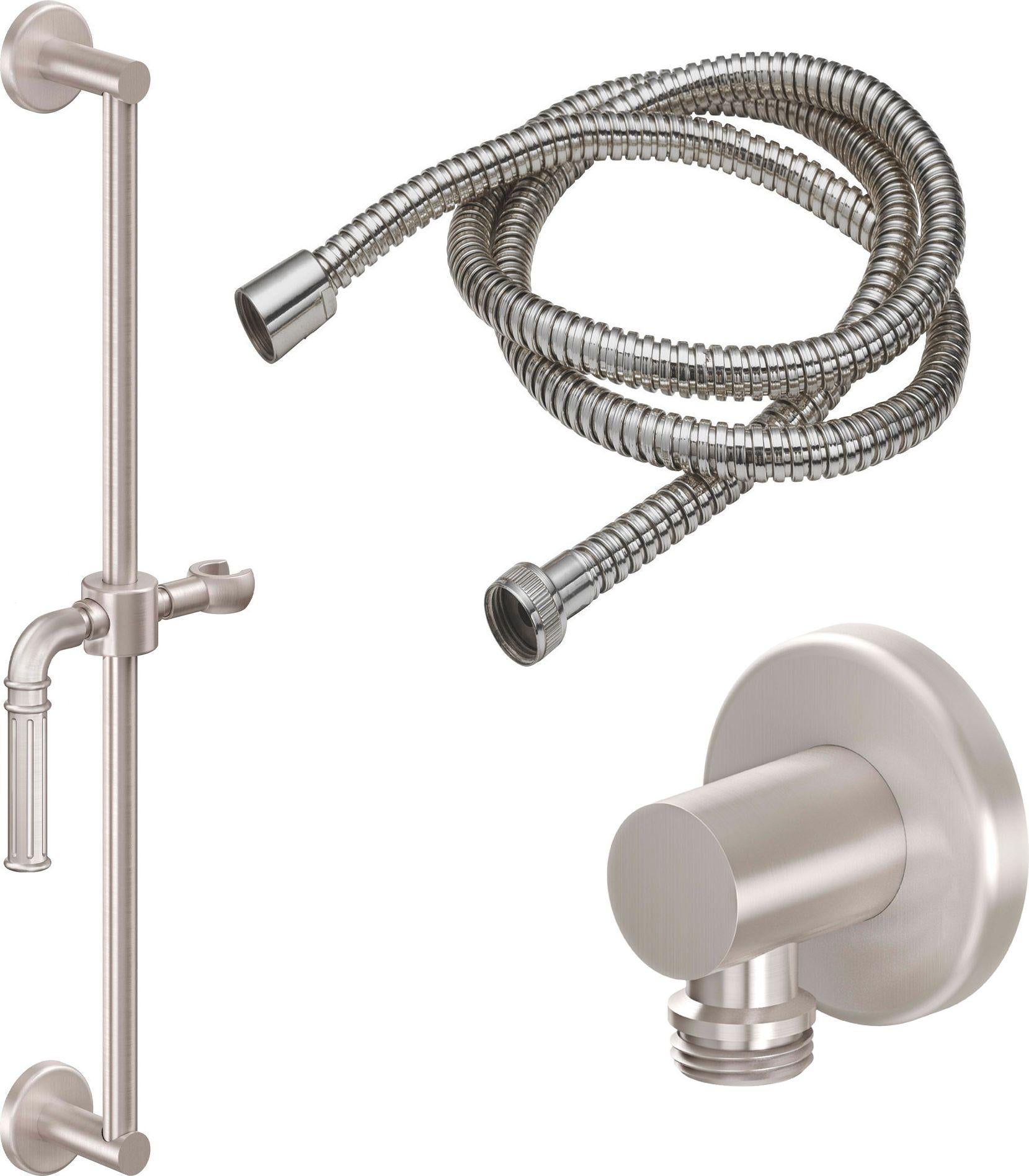 California Faucets Trousdale Kit de Regadera de Mano de Barra Deslizante
