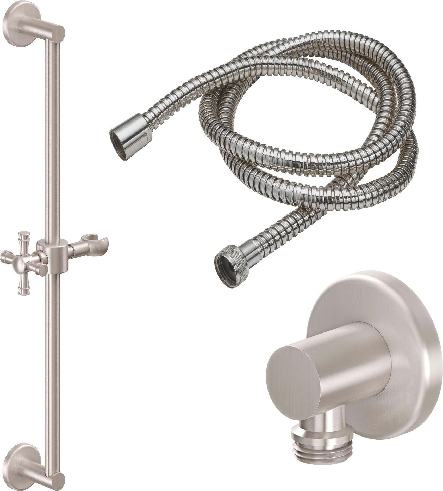 California Faucets Trousdale Kit de Regadera de Mano de Barra Deslizante