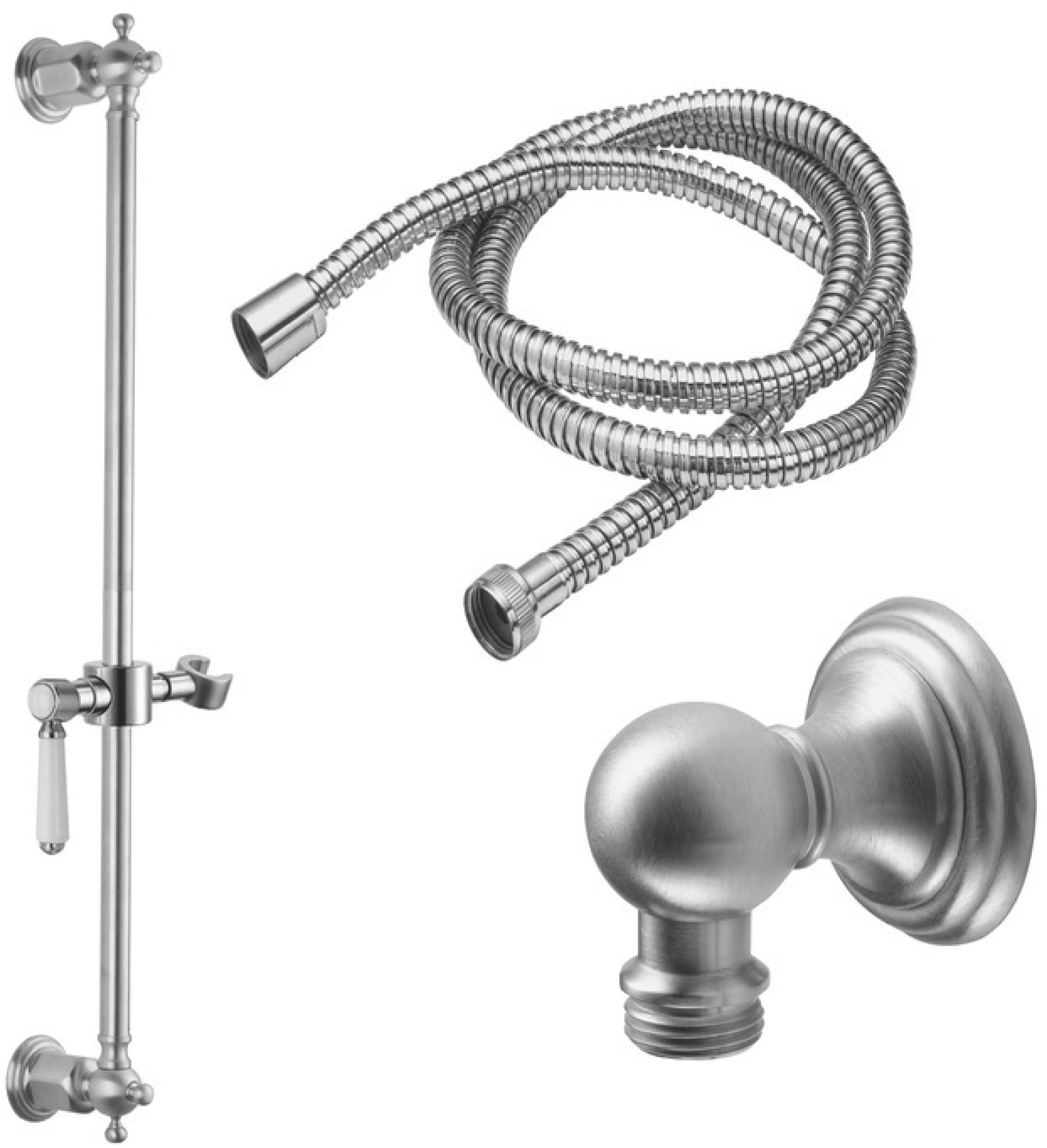 California Faucets Cardiff Kit de Regadera de Mano de Barra Deslizante