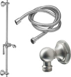 California Faucets Monterey Kit de Regadera de Mano de Barra Deslizante