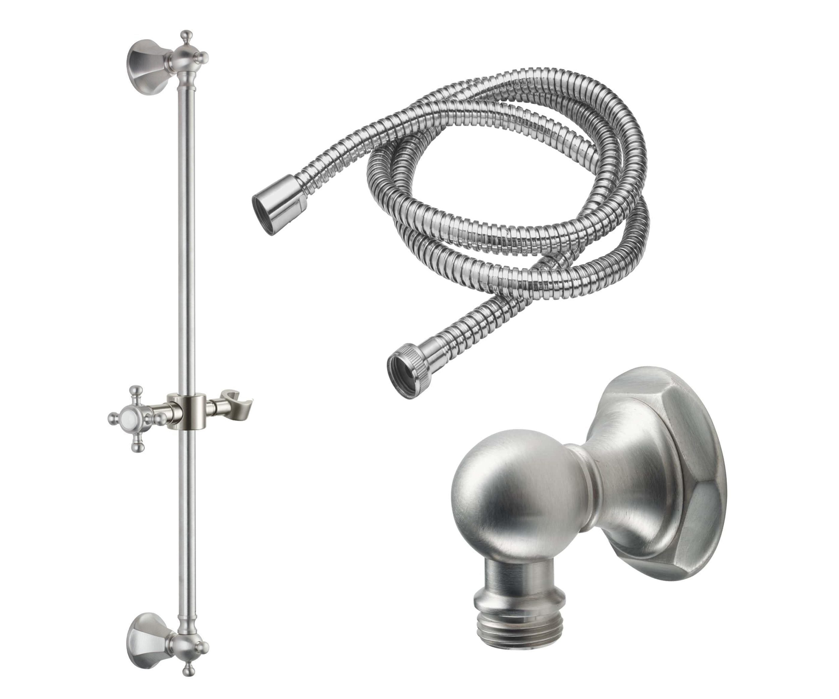California Faucets Monterey Kit de Regadera de Mano de Barra Deslizante