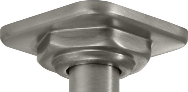 California Faucets Steampunk Bay Brida Ajustable Quad - Níquel Satinado