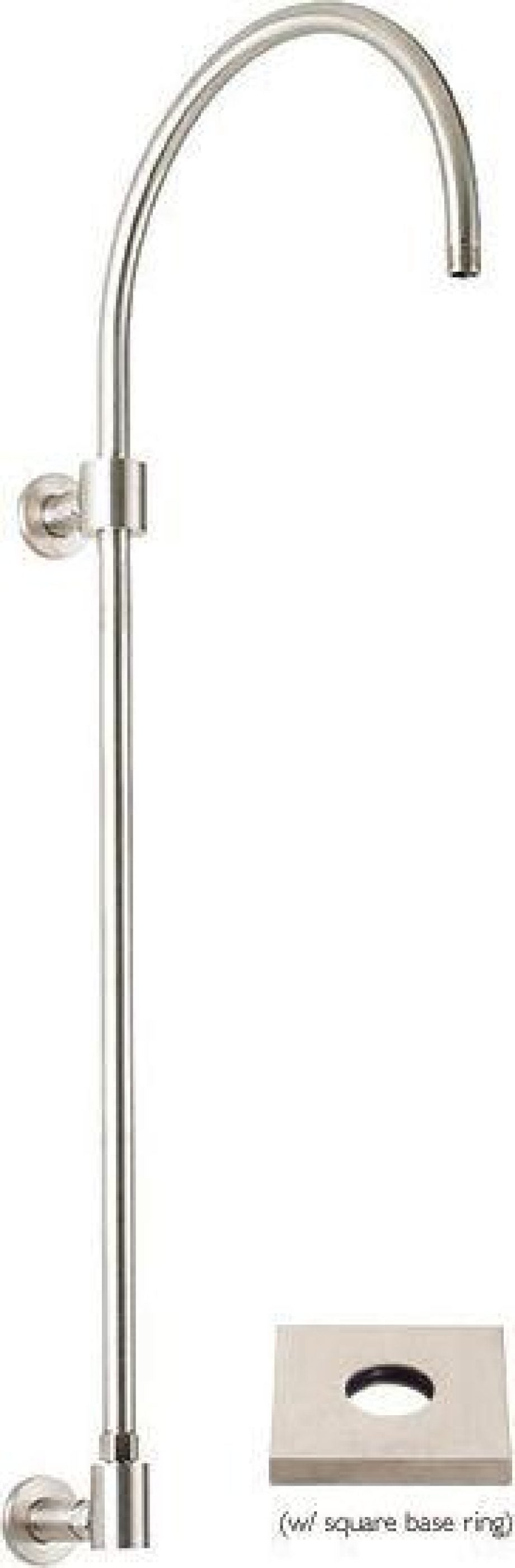 California Faucets Columna de Regadera Expuesta