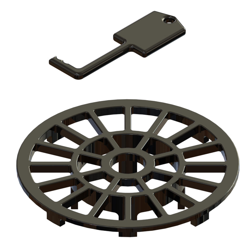 California Faucets Coladera para Cabello y Llave StyleDrain®