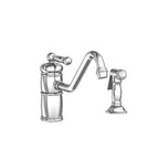Newport Brass Nadya 941 — vista de producto — Cromo Pulido