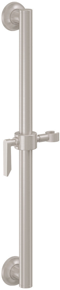 California Faucets Rincon Bay Barra de Apoyo con Deslizador de 24" - Níquel Satinado