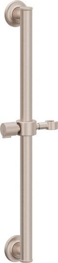 California Faucets Capitola Barra de Sujeción de 24" con Riel Deslizante - Níquel Satinado