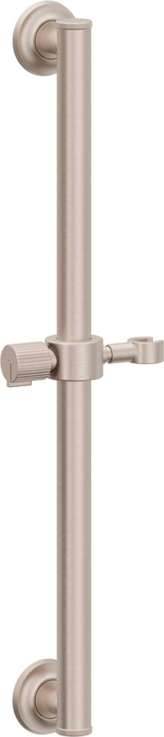 California Faucets Capitola Barra de Sujeción de 24" con Riel Deslizante - Níquel Satinado
