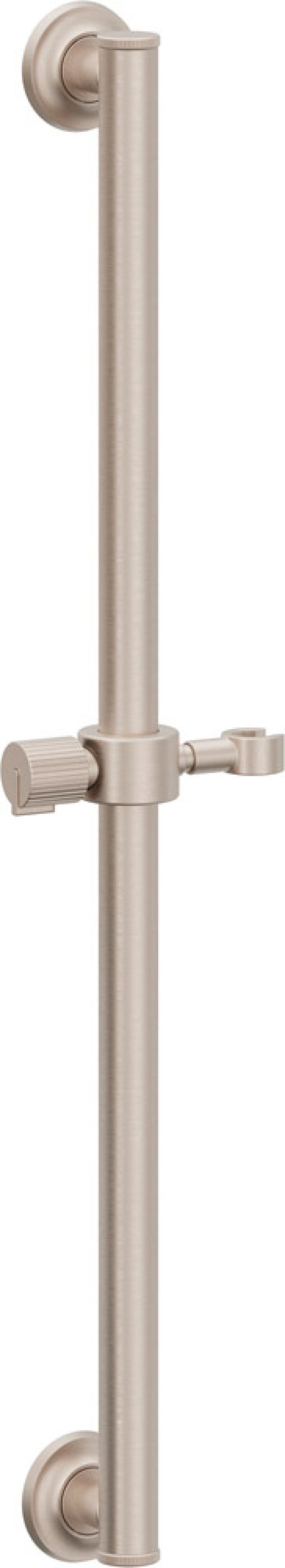 California Faucets Capitola Barra de Sujeción de 30" con Riel Deslizante - Níquel Satinado