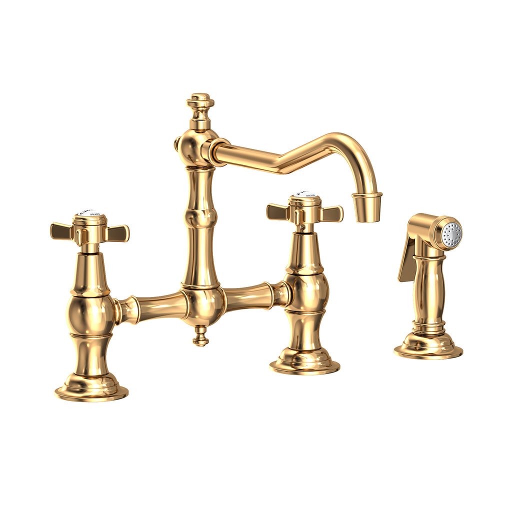 Newport Brass Chesterfield 945-1 — vista de producto — Latón sin Laca (Living)