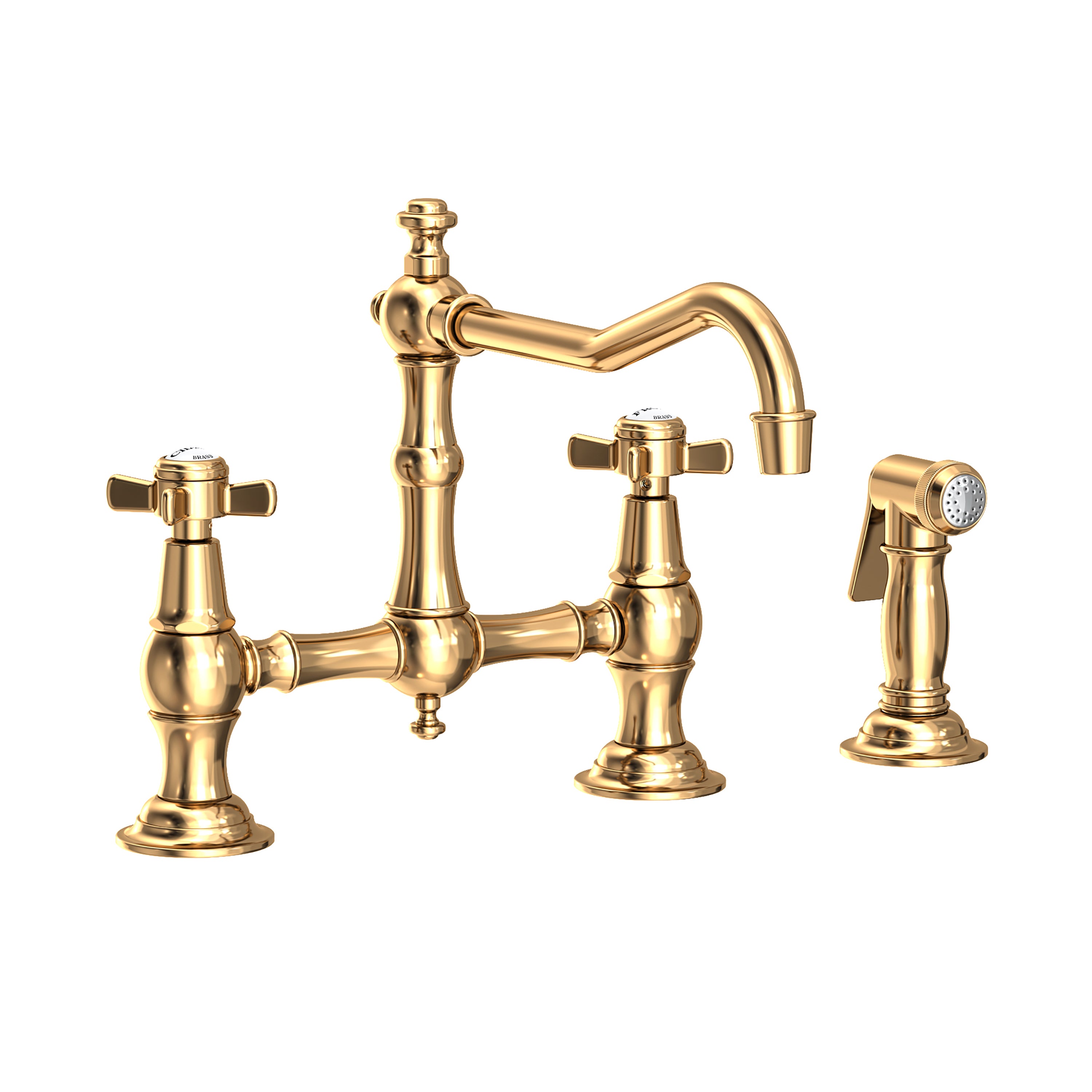 Newport Brass Chesterfield 945-1 — vista de producto — Latón sin Laca (Living)