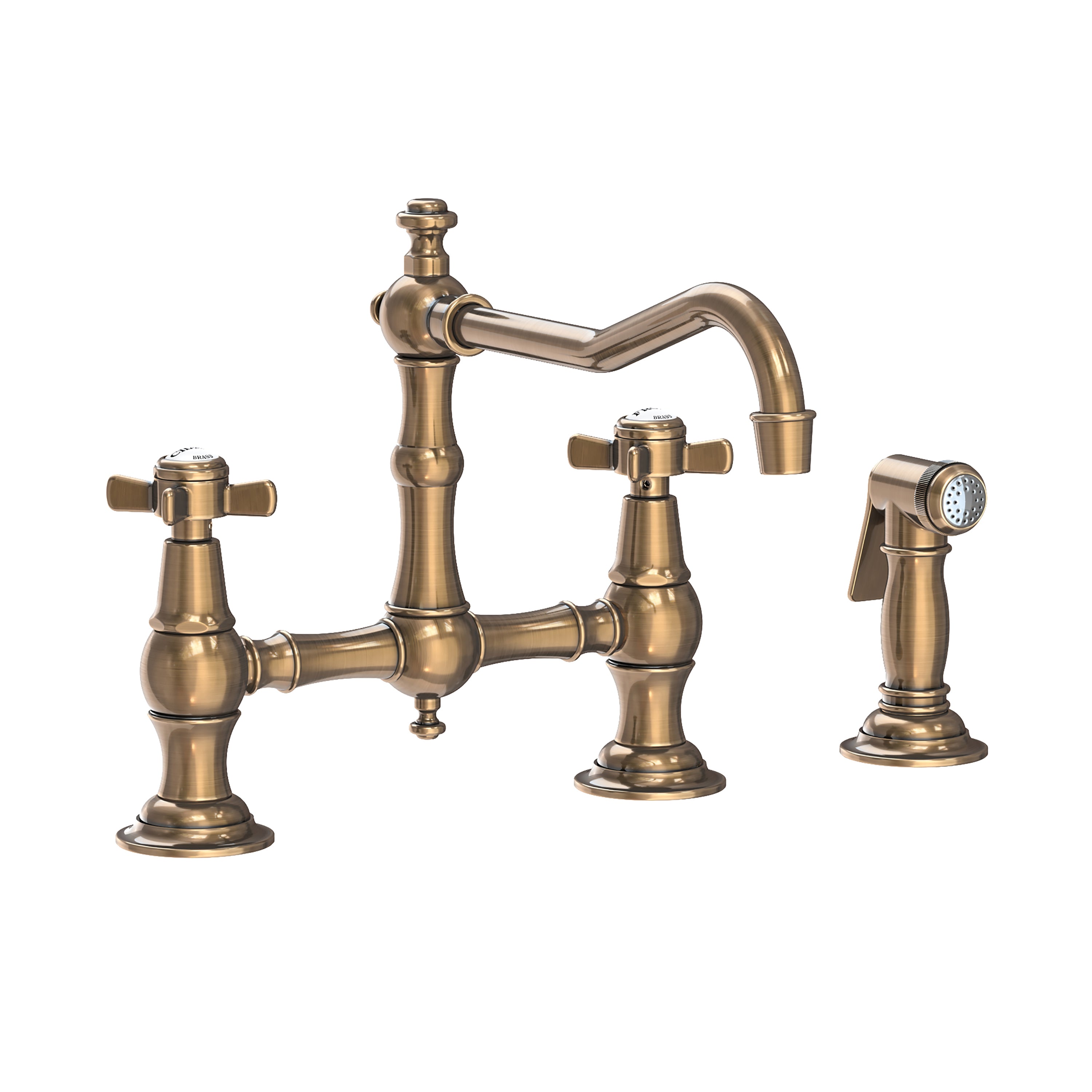 Newport Brass Chesterfield 945-1 — vista de producto — Latón Antiguo