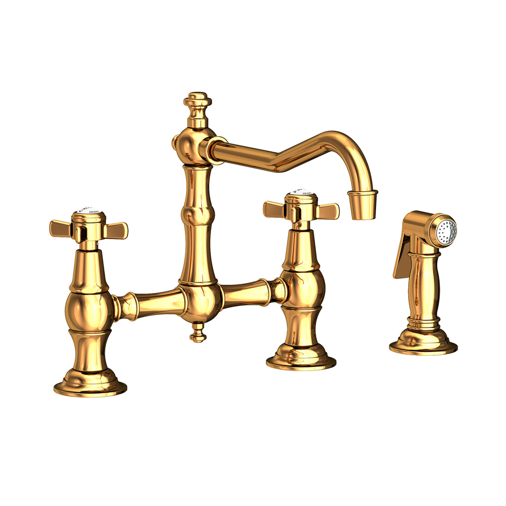 Newport Brass Chesterfield 945-1 — vista de producto — Oro Pulido (PVD)