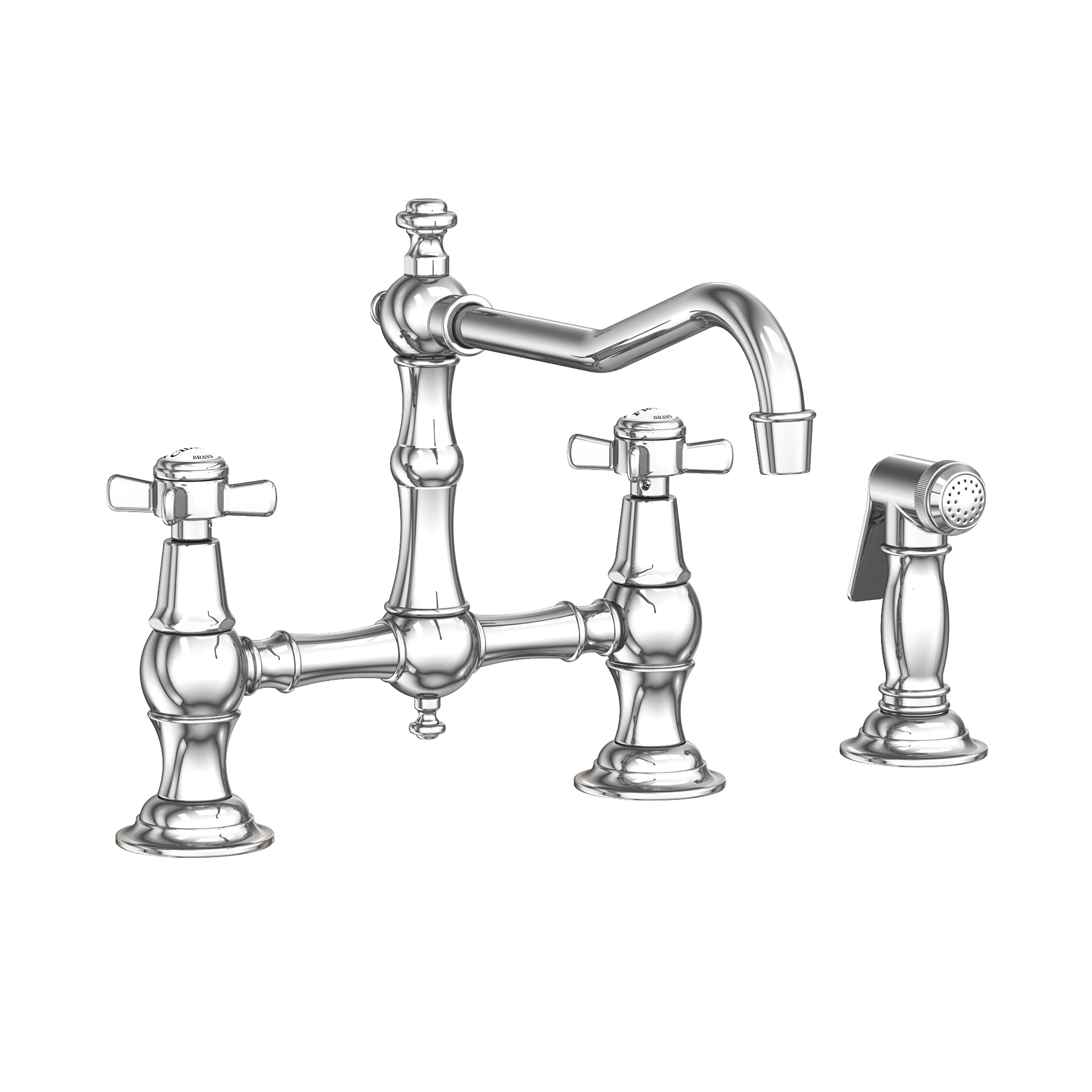 Newport Brass Chesterfield 945-1 — vista de producto — Cromo Pulido