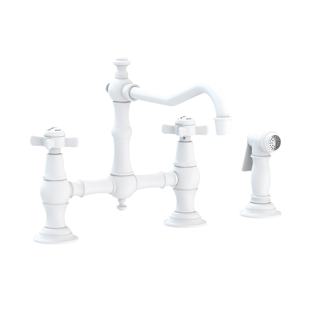 Newport Brass Chesterfield 945-1 — vista de producto — Blanco Mate
