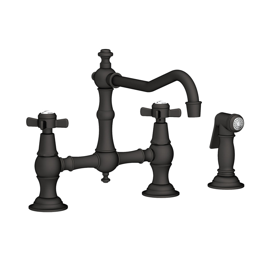 Newport Brass Chesterfield 945-1 — vista de producto — Negro Mate