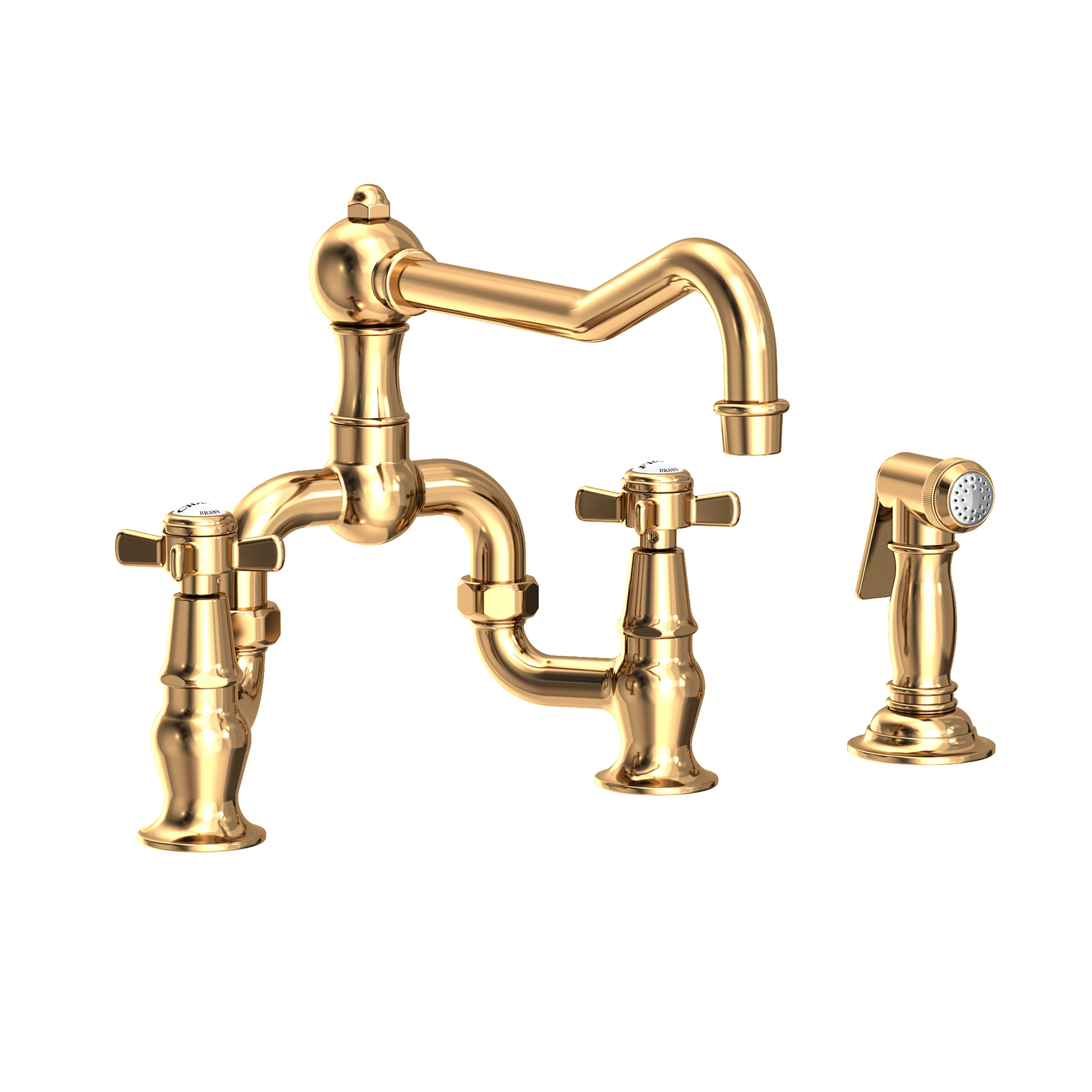 Newport Brass Chesterfield 9451-1 — vista de producto — Latón sin Laca (Living)