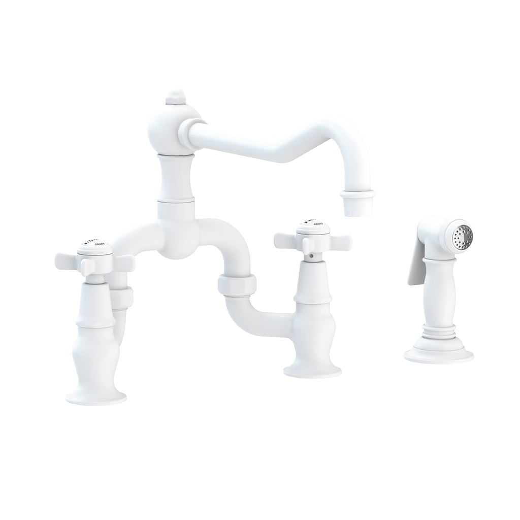 Newport Brass Chesterfield 9451-1 — vista de producto — Blanco Mate