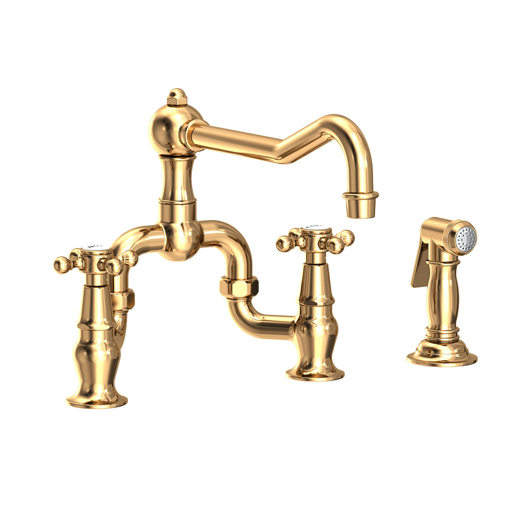 Newport Brass Chesterfield 9452-1 — vista de producto — Latón sin Laca (Living)