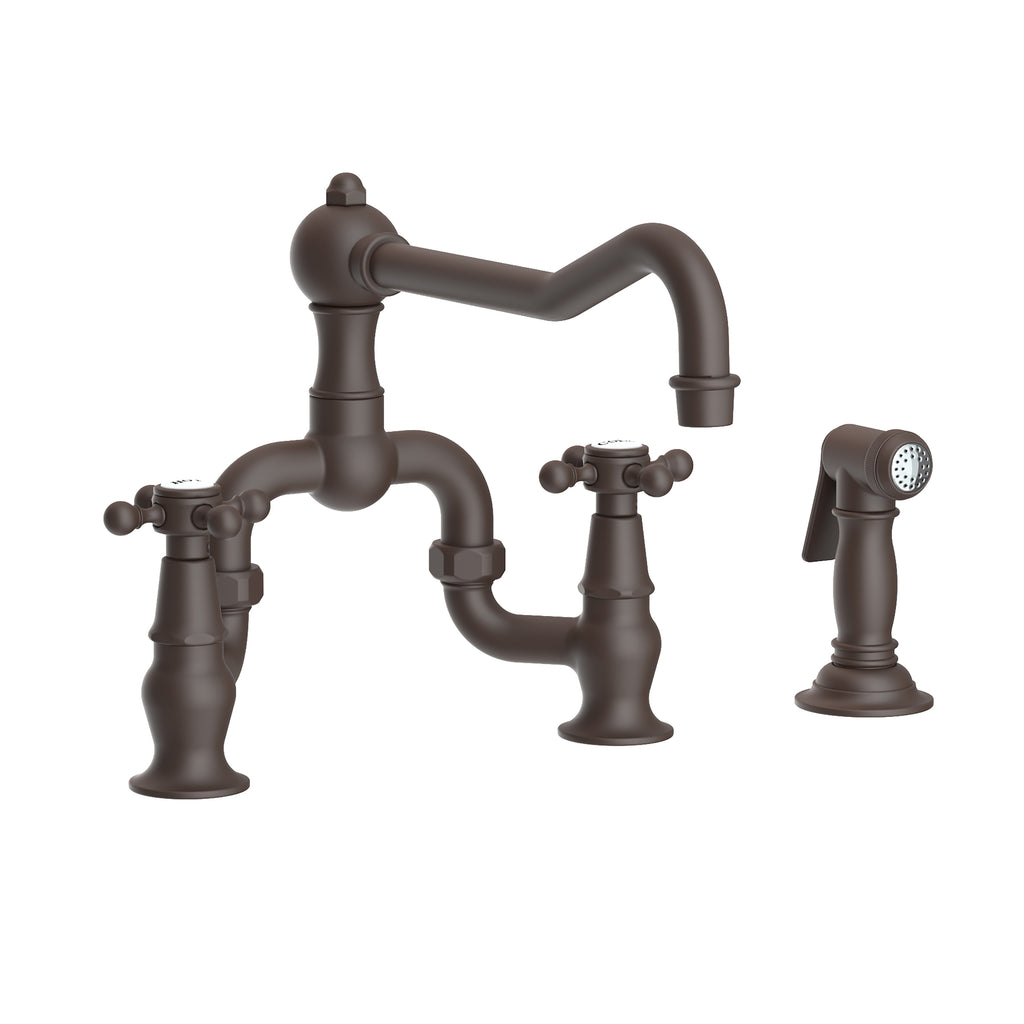 Newport Brass Chesterfield 9452-1 — vista de producto — Bronce Aceitado