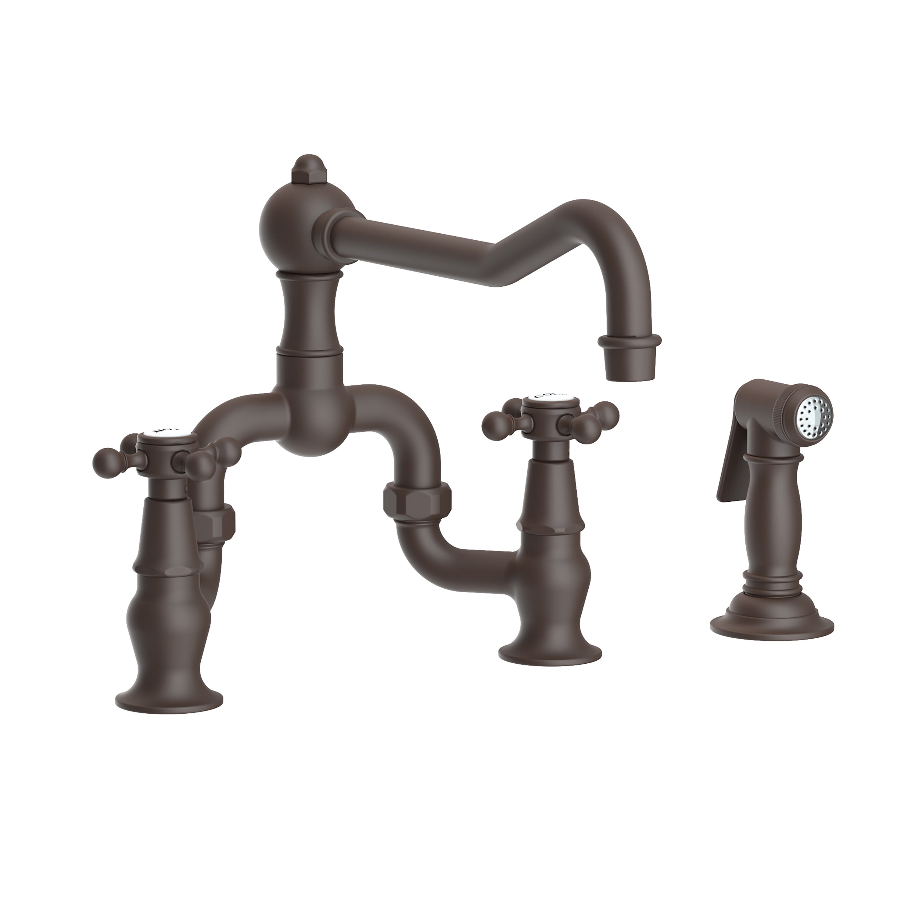 Newport Brass Chesterfield 9452-1 — vista de producto — Bronce Aceitado
