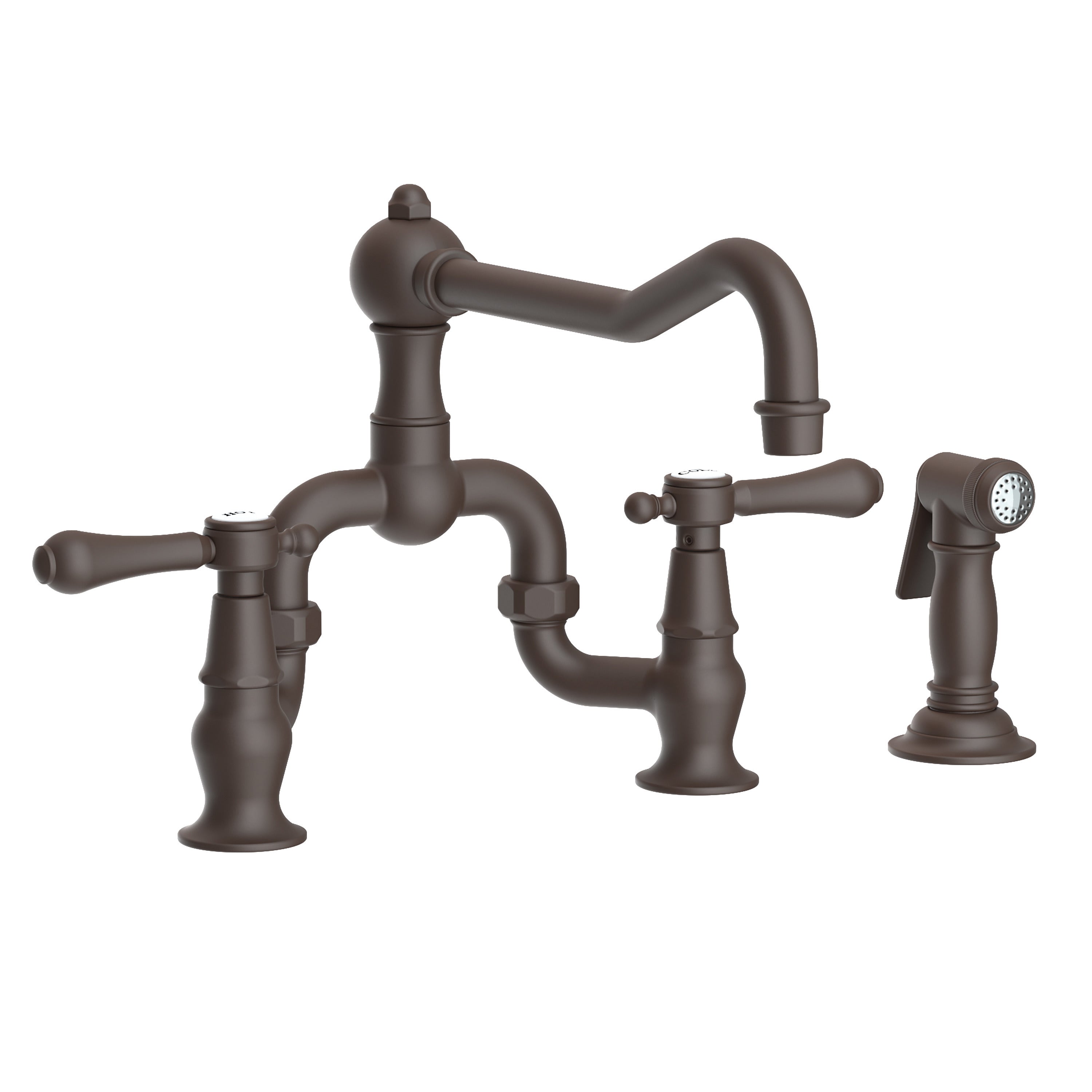 Newport Brass Chesterfield 9453-1 — vista de producto — Bronce Aceitado