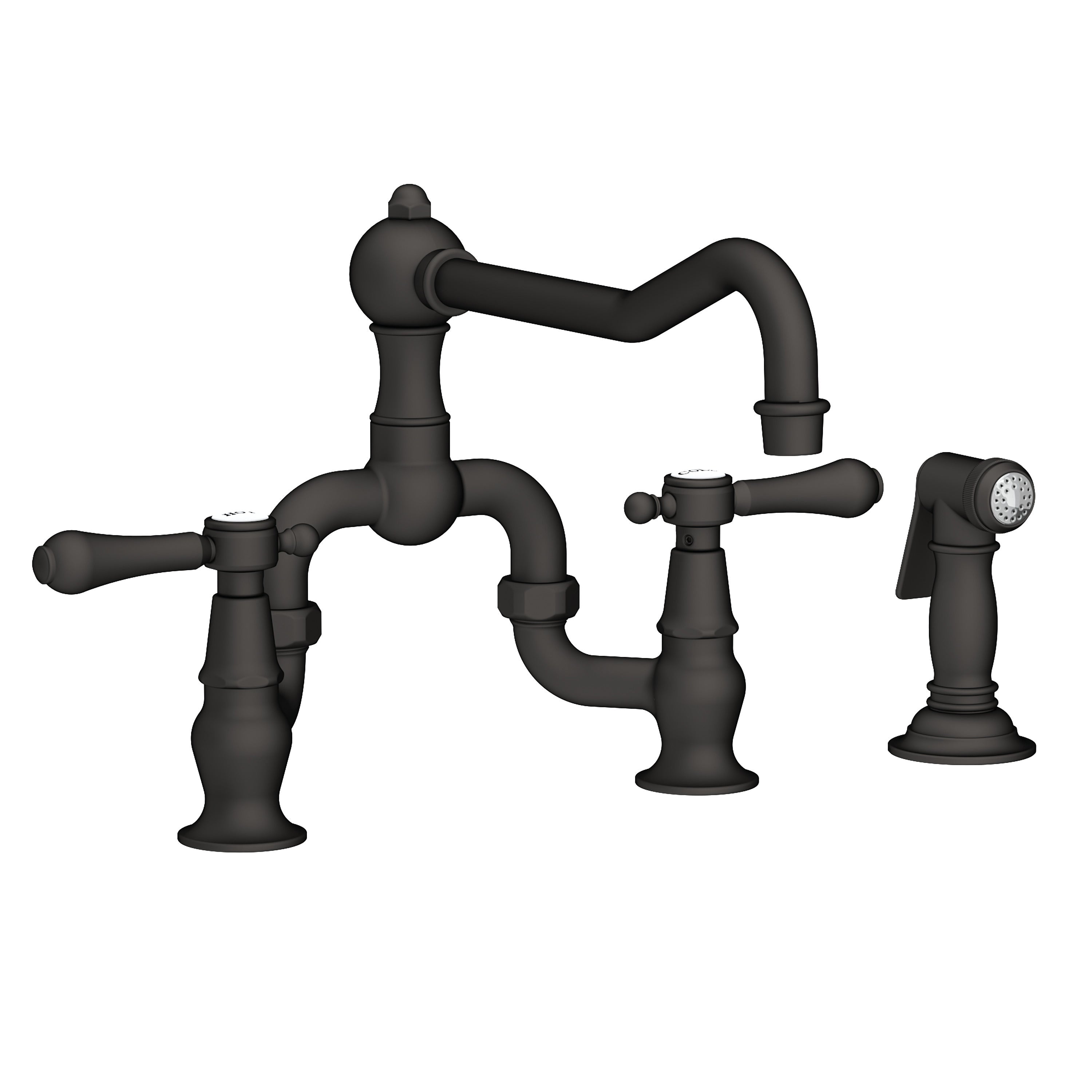 Newport Brass Chesterfield 9453-1 — vista de producto — Negro Mate