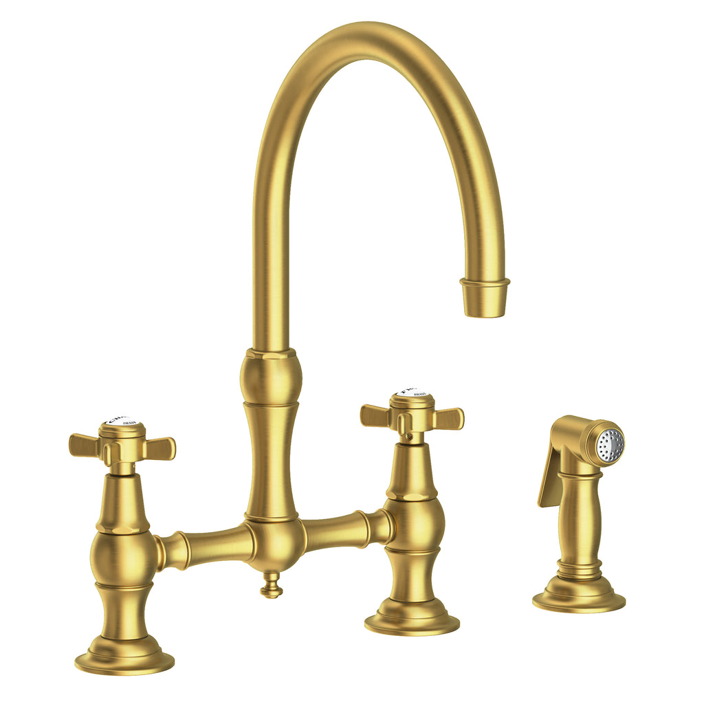 Newport Brass Chesterfield 9456 — vista de producto — Latón Satinado (PVD)