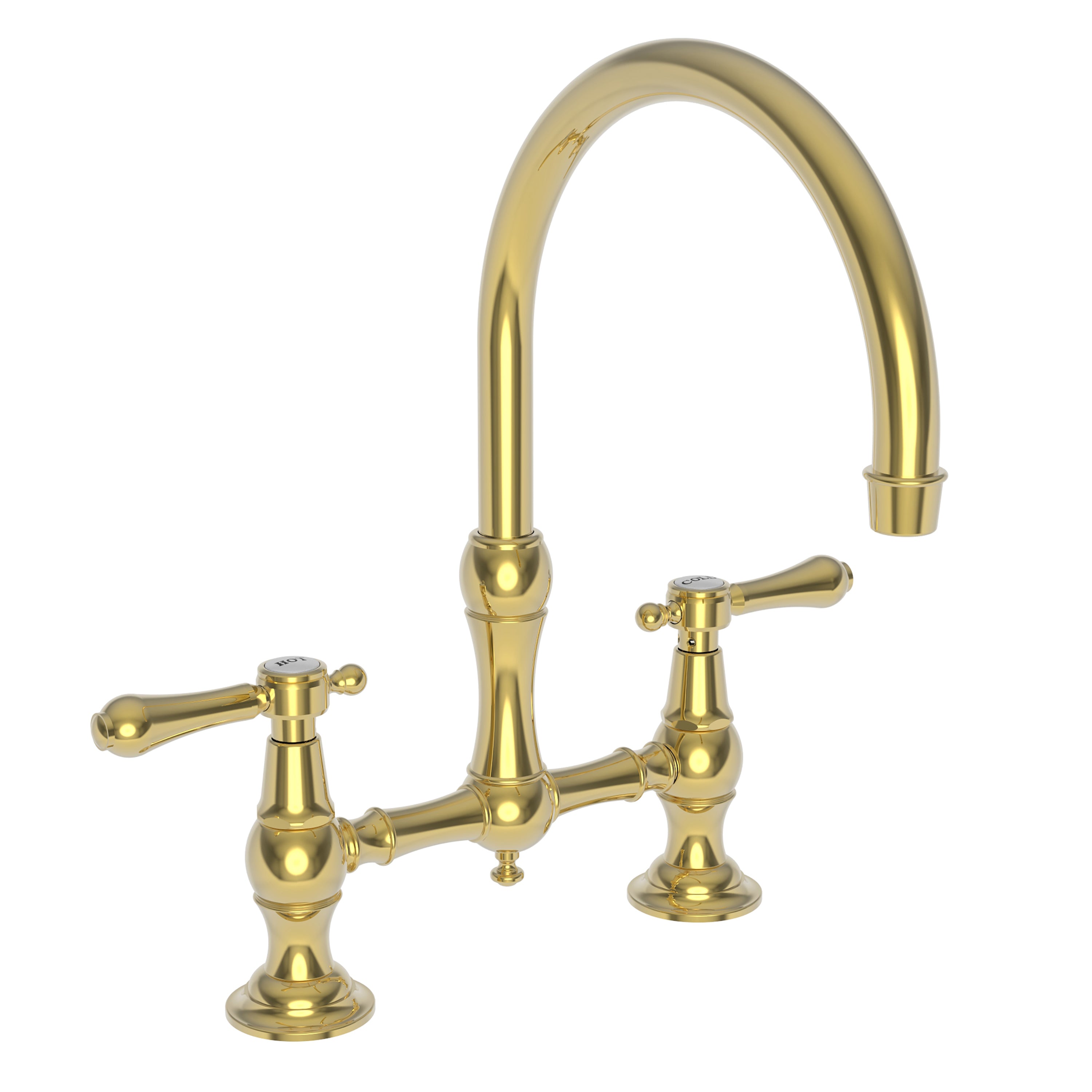 Newport Brass Chesterfield 9457 — vista de producto — Oro Pulido (PVD)