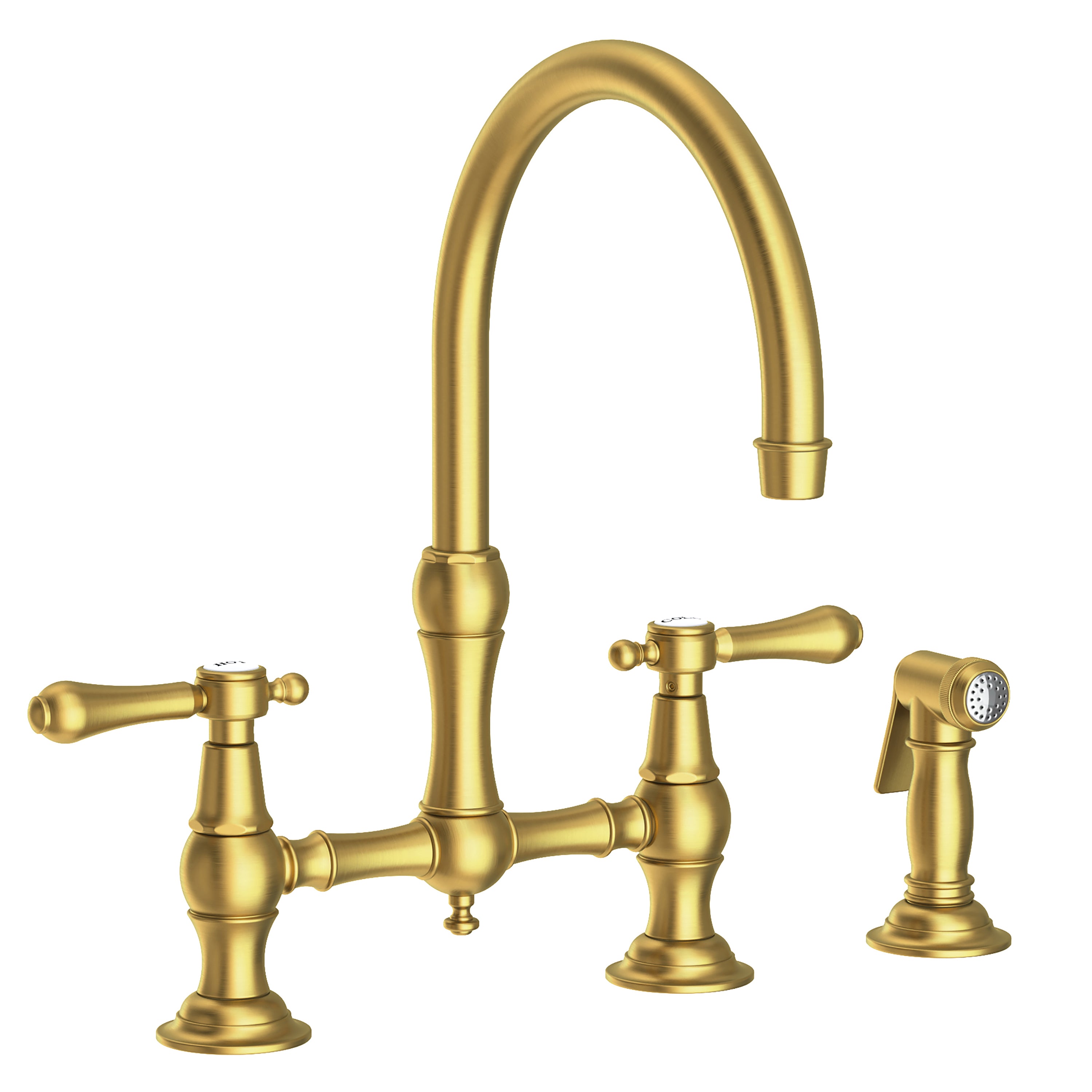 Newport Brass Chesterfield 9458 — vista de producto — Latón Satinado (PVD)