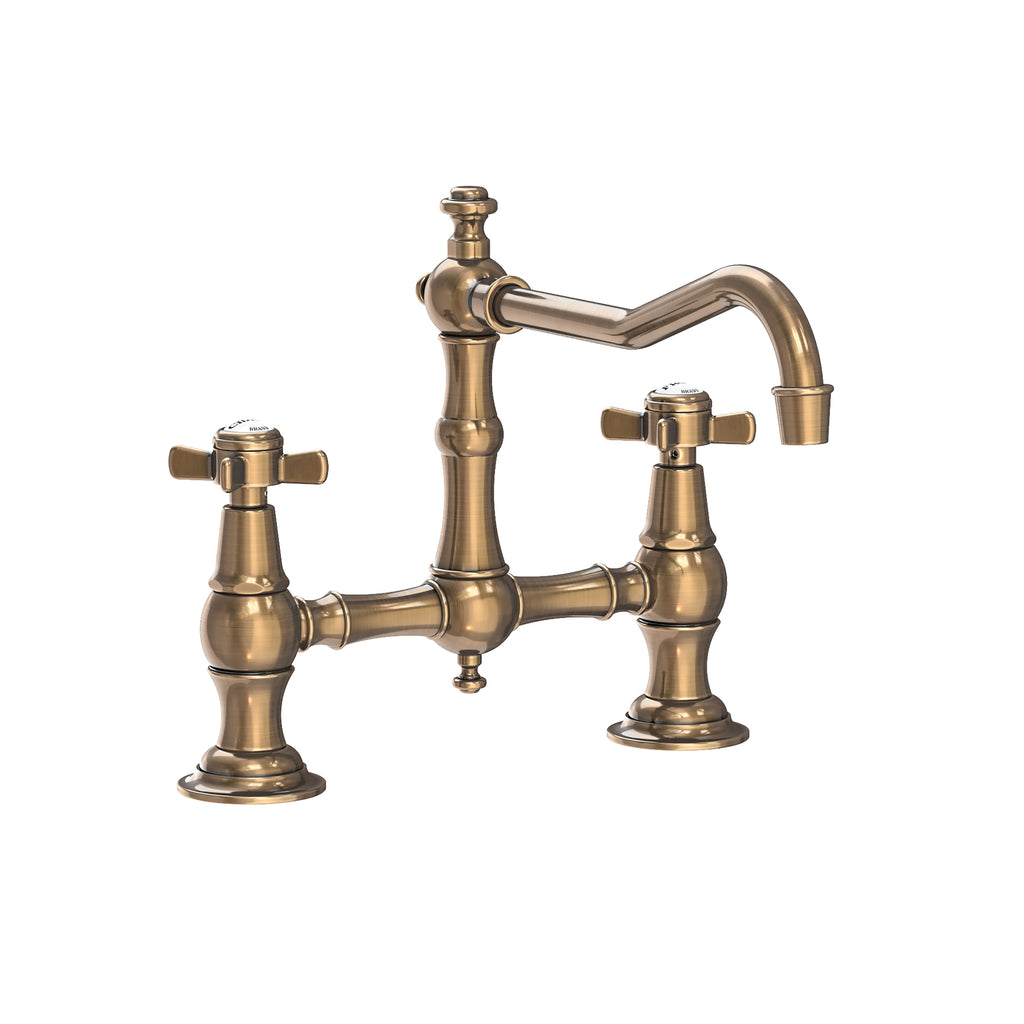 Newport Brass Chesterfield 945 — vista de producto — Latón Antiguo