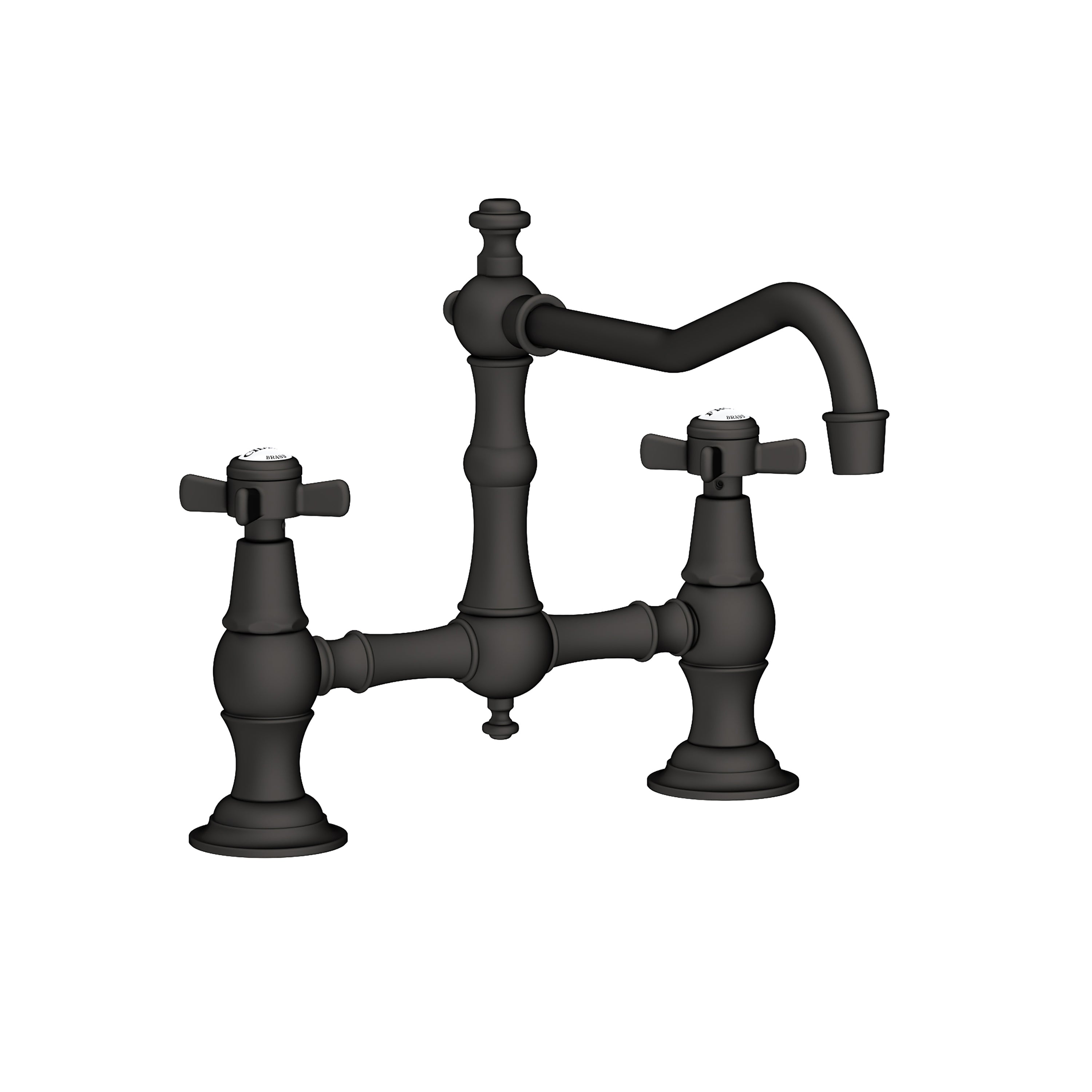 Newport Brass Chesterfield 945 — vista de producto — Negro Mate